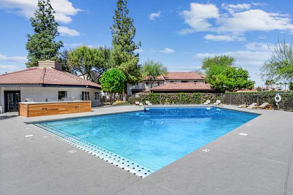 A large swimming pool at Solara, Arizona, 85033