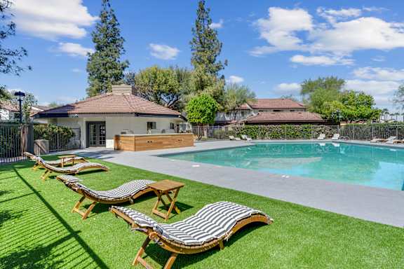 Pool With Lounge Chairs at Solara, Phoenix, AZ