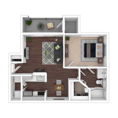 Ascot Floor Plan Ascot Floor Plan at Onyx183, Texas, 78729