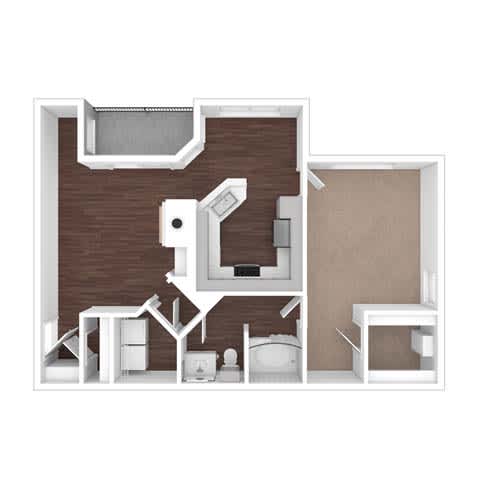 Ashford Floor Plan Ashford Floor Plan at Onyx183, Texas, 78729