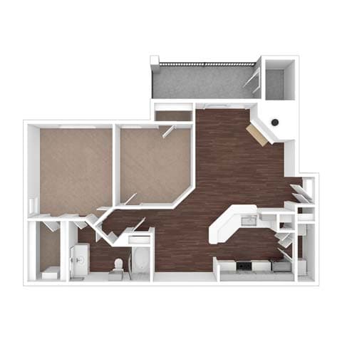 Aspen Floor Plan Aspen Floor Plan at Onyx183, Austin, 78729