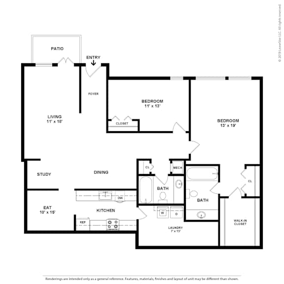 BD5 floorplan at Vistas of Annandale, Annandale, 22003