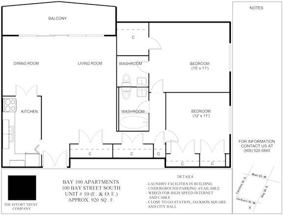 A black and white image of a floor plan for apartment complex.