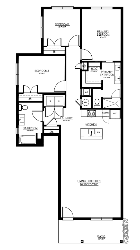 3Bed Garden