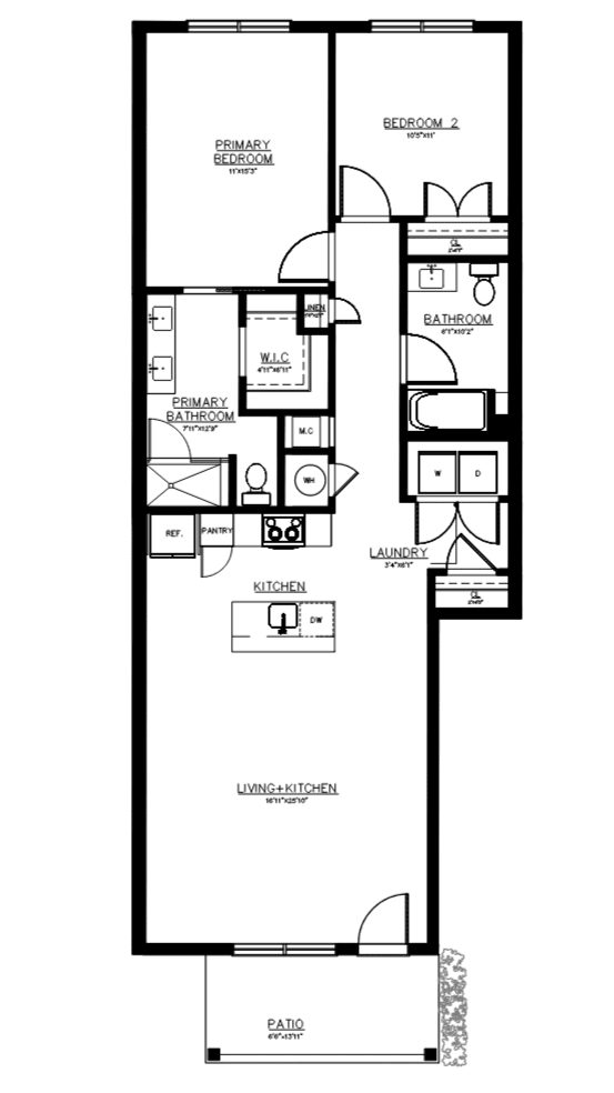 2Bed Garden