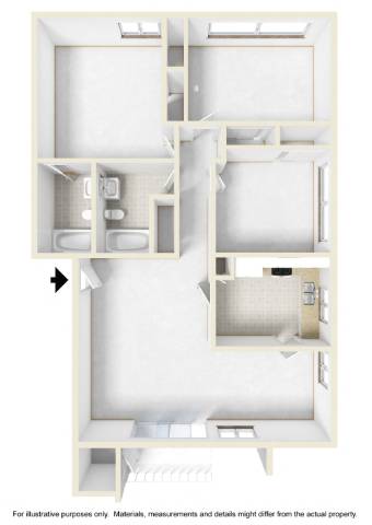 Floor Plan  F Floor Plan at Tara Hill, California, 92801