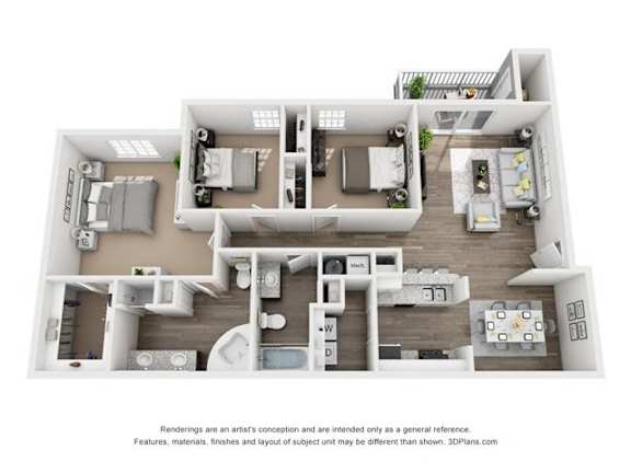 VENUS ELITE Floor Plan at Latitude at Riverchase, Hoover, AL