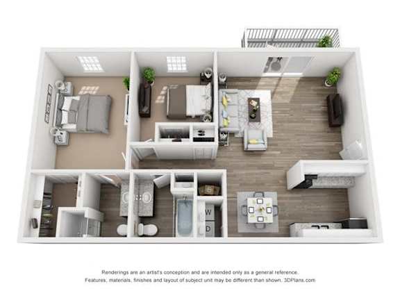 VESTA CLASSIC Floor Plan at Latitude at Riverchase, Alabama, 35216