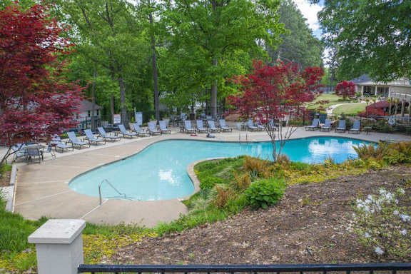 Pool With Sundecks at Paces Ridge at Vinings, Atlanta, Georgia