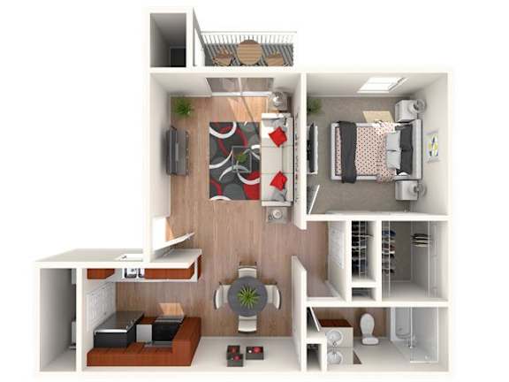 The Element Classic Floor Plan  at Breckinridge Vue, Duluth, Georgia