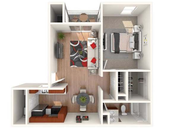 The Summit Classic Plus Floor Plan at Breckinridge Vue, Duluth, GA