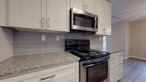 Black Appliances at Spalding Vue, Peachtree Corners, Georgia