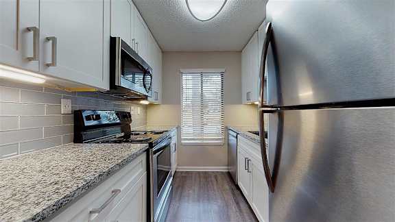Furnished Kitchen at Vue on Medlock, Georgia, 30092