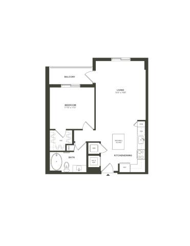 A3 Floor Plan at Palma, Doral, FL