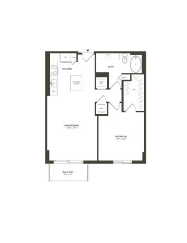 A4 Floor Plan at Palma, Doral, Florida