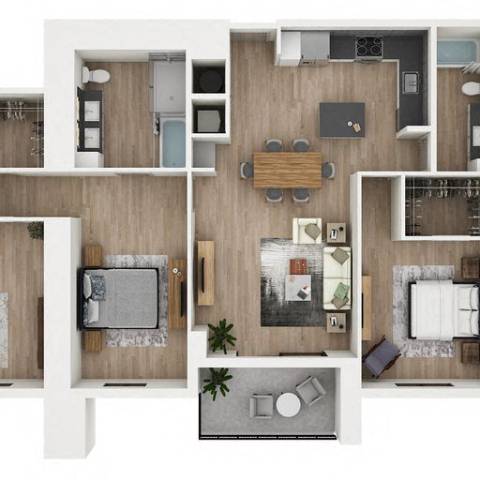 B5 Floor Plan at Palma, Florida