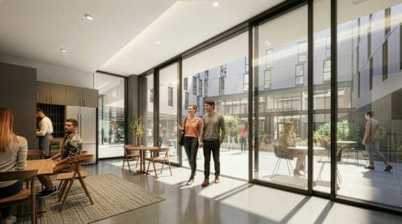 Interior Lounge Area at Haven, Vancouver British Columbia