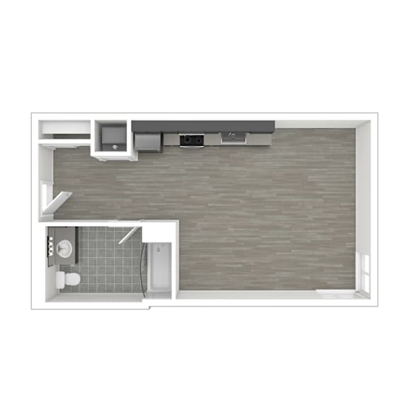 S8 Floor Plan at Catalina West Adams, California, 90016