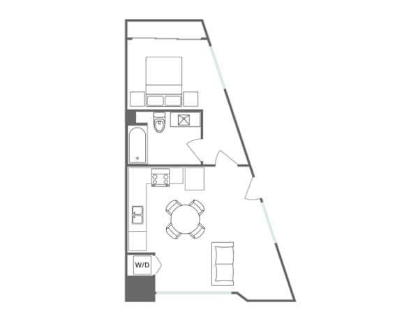 A2 Floor Plan at 5135 W Adams, California
