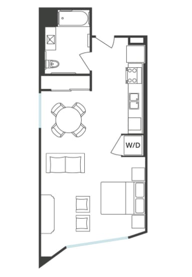 Floor Plan  S6 Floor Plan at 5263 W Adams, Los Angeles, CA