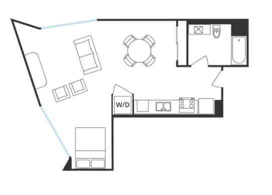Floor Plan  S7 Floor Plan at 5263 W Adams, Los Angeles, CA 90016