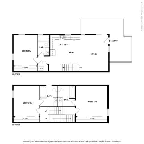 C3 Floor Plan at 810 Ashland, California, 90405