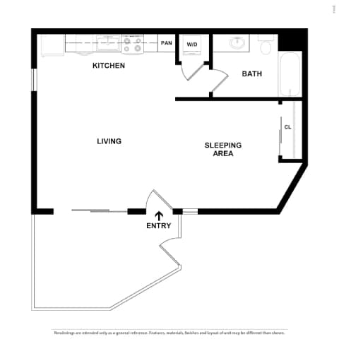 S2 Floor Plan at 810 Ashland, Santa Monica, CA