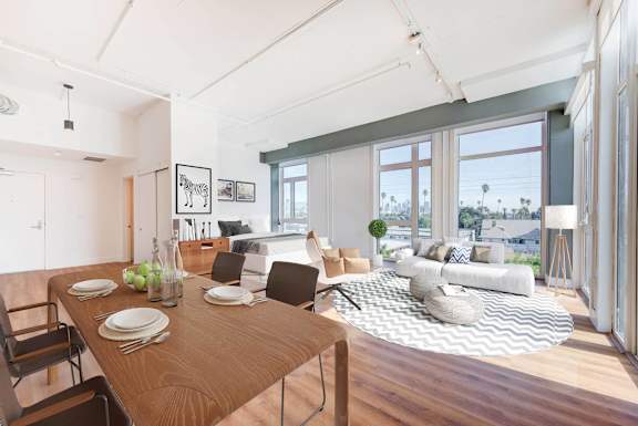 Elegant Dining Space at 2231 S Western, Los Angeles