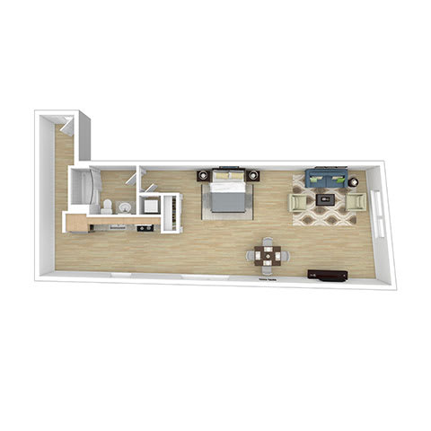 Floor Plan  S2 Floor Plan at 2221 S Western, Los Angeles California