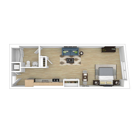 Floor Plan  S3 Floor Plan at 2221 S Western, California, 90018