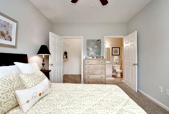 Bedroom with Bed at Braxton Woods Lake, Greenville, SC
