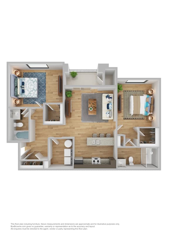 2 bed 2 bath at The Banks at Bridgewater Apartments, South Carolina