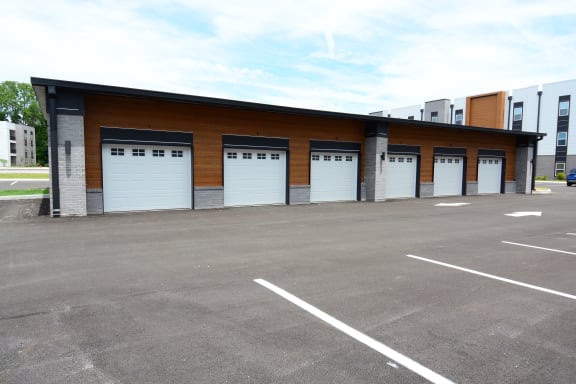 Garages at The Landing Apartments, Avon, Indiana