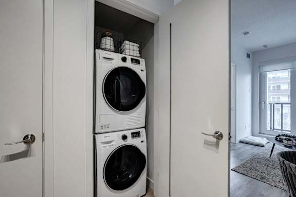 Front Loading Laundry at Citizen on Jasper, Alberta, T5K 0M5