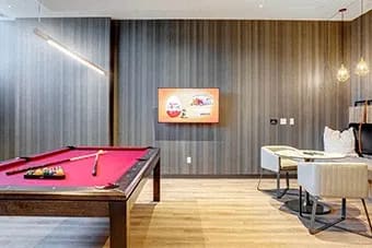 Pool Table at Citizen on Jasper, Alberta