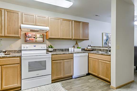 Modern Kitchen at The Pointe, LaVista, Nebraska