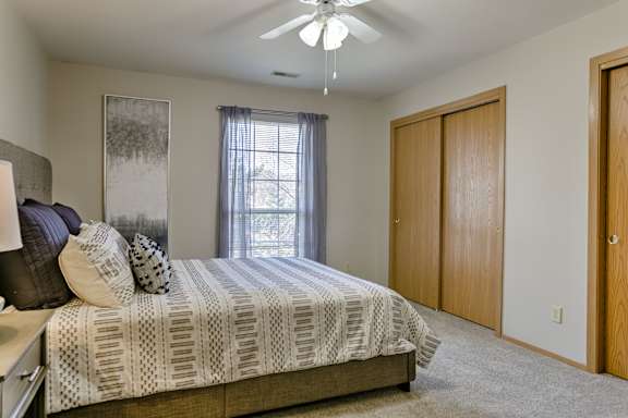 Bedroom With Closet at The Pointe, Nebraska