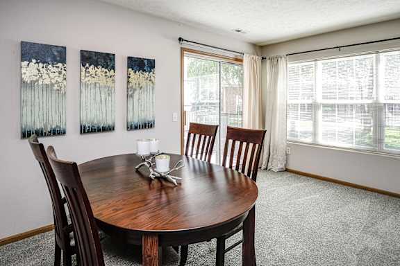 Classic Dining Area at Standing Bear Lake, Nebraska