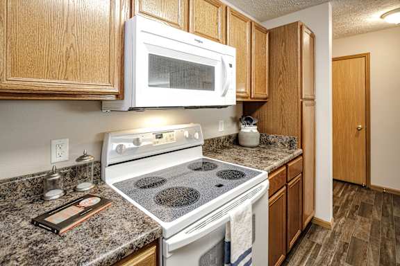 Well Equipped Kitchen at Standing Bear Lake, Nebraska