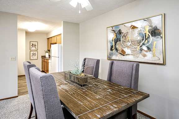 Elegant Dining Space at The Pointe, LaVista, NE