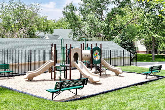 A playground at The Pointe, LaVista