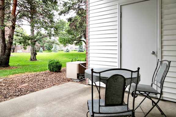 Porch Area at Tranquility Pointe, Omaha, 68164