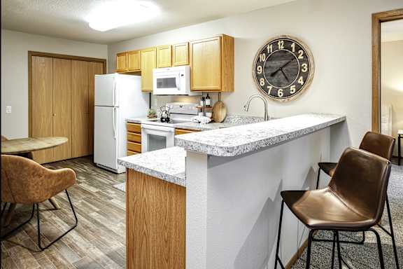 Remodeled Kitchen at Tranquility Pointe, Nebraska, 68164