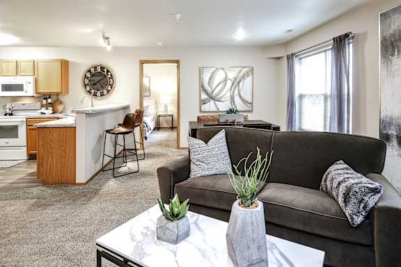 Large Living Area at Tranquility Pointe, Omaha, Nebraska