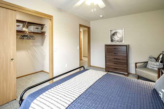 King Size Bedroom at Tranquility Pointe, Omaha, Nebraska