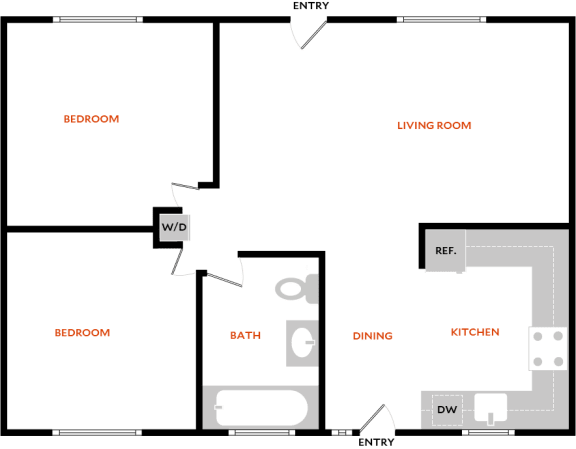 a blueprint of a floor plan of a house