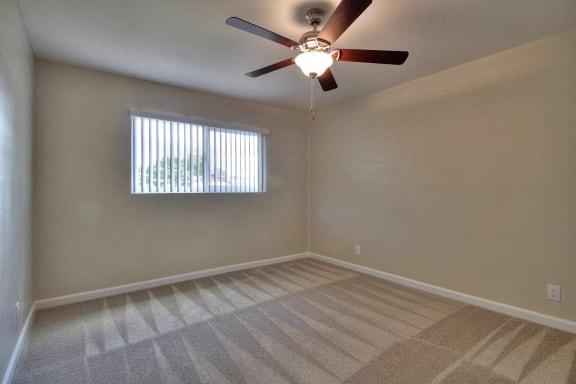 Bedroom with window view at South Mary Place, California, 94086