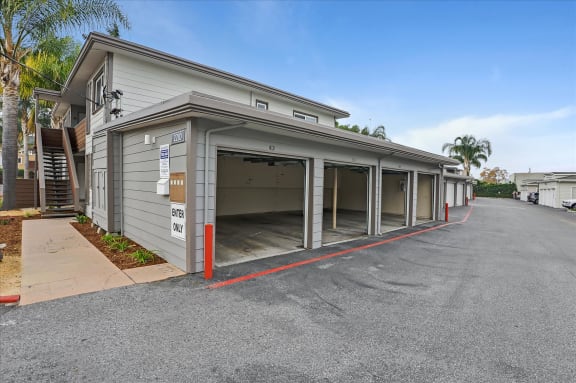 Exterior Garages at Somerset Place, Mountain View, California
