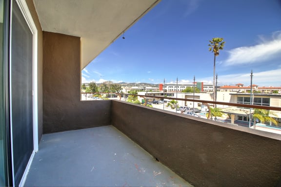 Glass door to balcony view at Madison Place, San Mateo, 94403