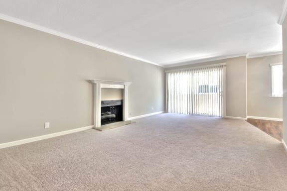 fireplace at Laurel Grove, Menlo Park, California